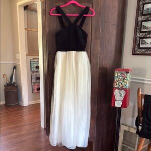 Free People Black Velvet Dress Size Small